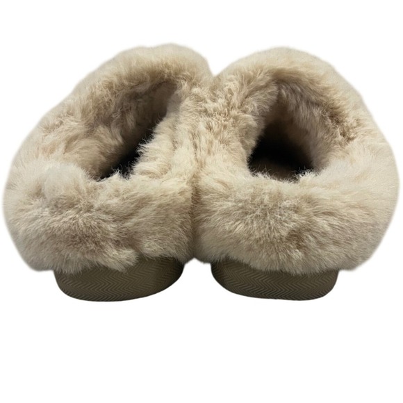 MySlippers Women Scuff Slippers Pink Faux Fur Lined Suede House Shoes Loungewear - Picture 4 of 7